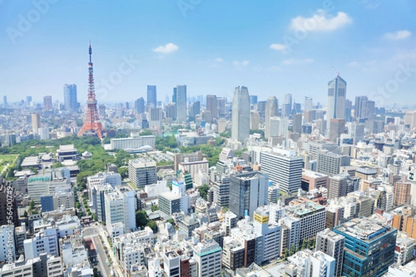 Fototapeta Widok Tokio