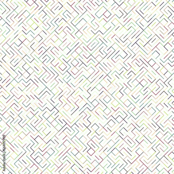 Fototapeta Color rotated lines background abstract illustration
