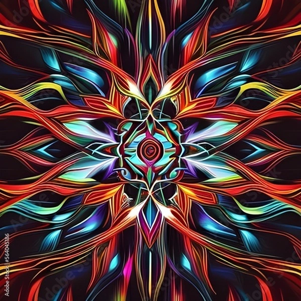 Fototapeta abstract fractal 