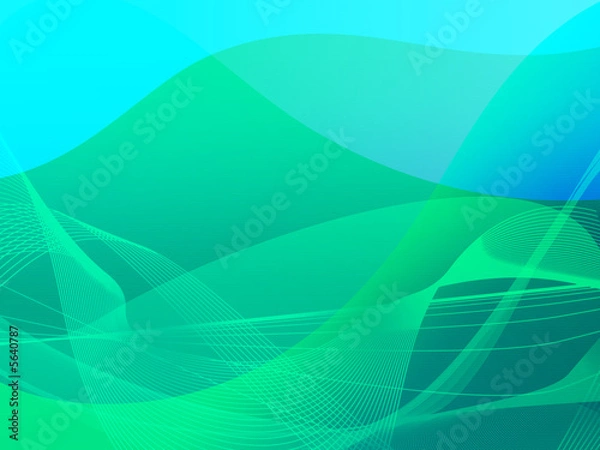 Fototapeta abstract Cool waves background texture