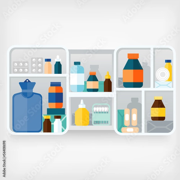 Obraz medicine cabinet