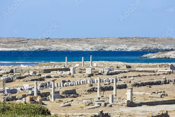 Obraz The island of Delos,Greece