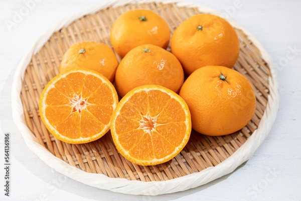 Obraz 愛媛県産はれひめ（1月にしか食べられない希少な品種）、新しいブランドみかん