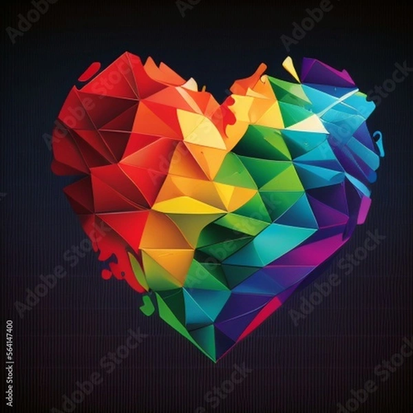 Obraz Heart Pride