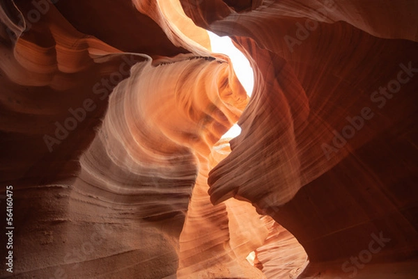 Fototapeta 砂岩に囲まれた渓谷