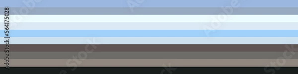 Fototapeta Color flix intro animation style illustration