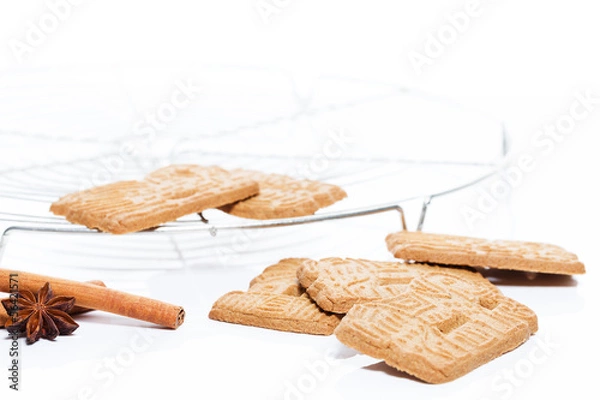 Obraz spekulatius mit kuchengitter