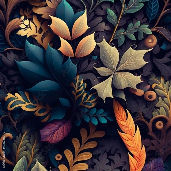 Obraz La nature en fleur motif 