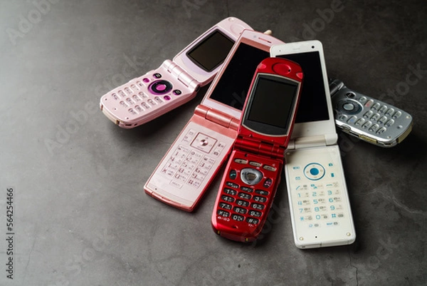 Fototapeta 携帯電話 ガラケー