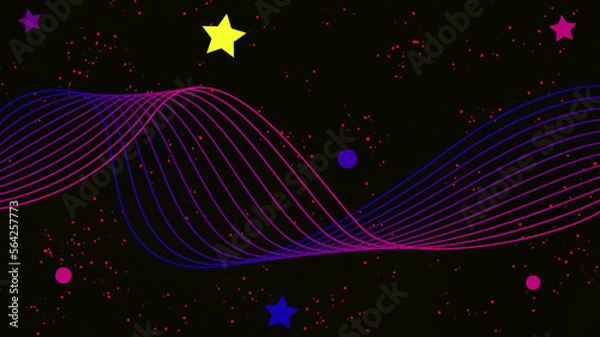 Fototapeta background with stars