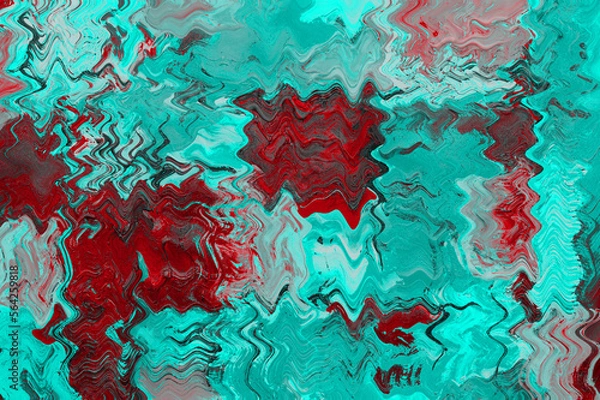 Obraz Abstract dynamic effect background and wallpaper art 