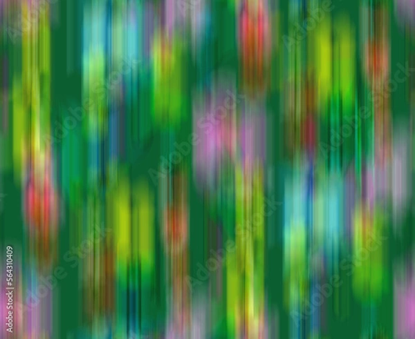 Fototapeta Abstract Brush Strokes Soft Background Colorful Motion Blurred Texture Seamless Pattern Trendy Fashion Colors Design Material Perfect for Allover Fabric Print or Wrapping Paper