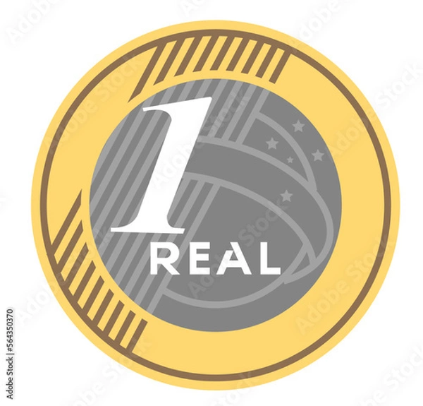 Obraz Moeda Brasileira 1 Real