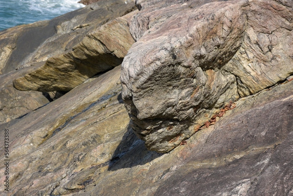 Obraz beach rock texture background