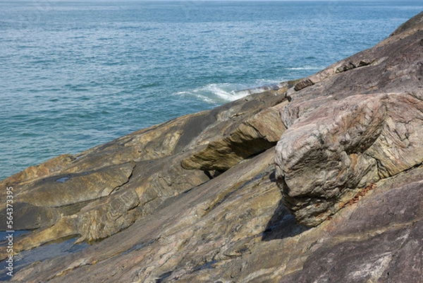 Obraz beach rock texture background