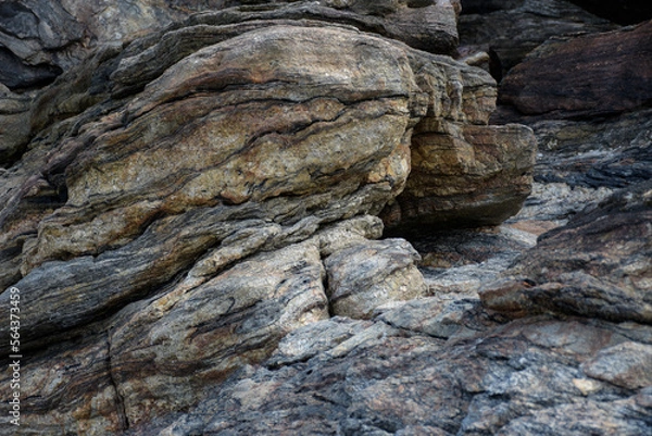 Obraz beach rock texture background