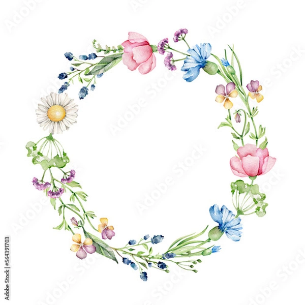 Obraz frame of flowers