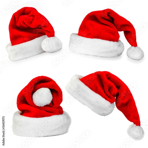 Obraz collage christmas cap