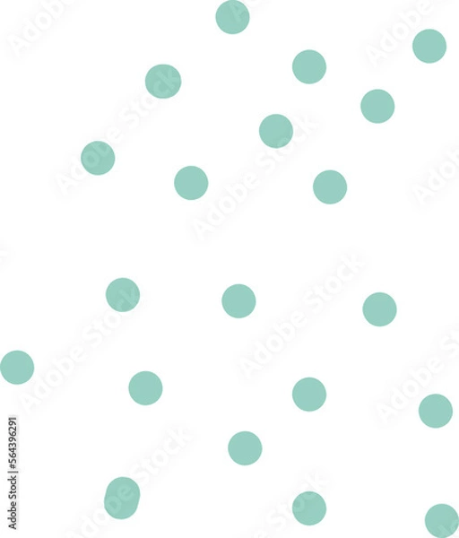 Fototapeta Abstract hand drawn shape design element