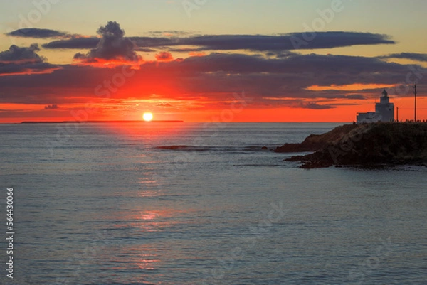 Obraz 納沙布岬日の出