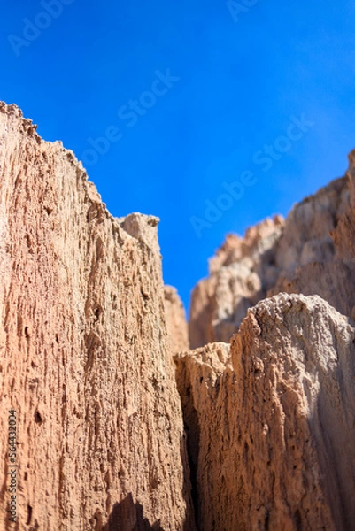 Obraz cathedral gorge and a blue sky