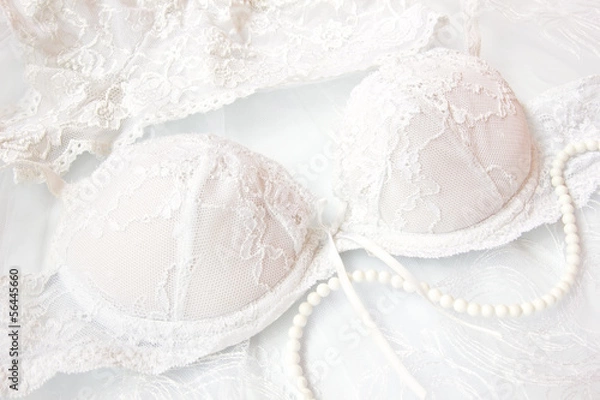 Obraz white lingerie