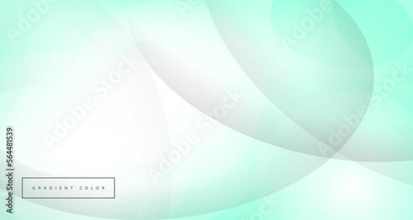 Fototapeta Abstract gradient blue sky color background vector
