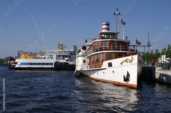 Obraz Raddampfer „Freya”