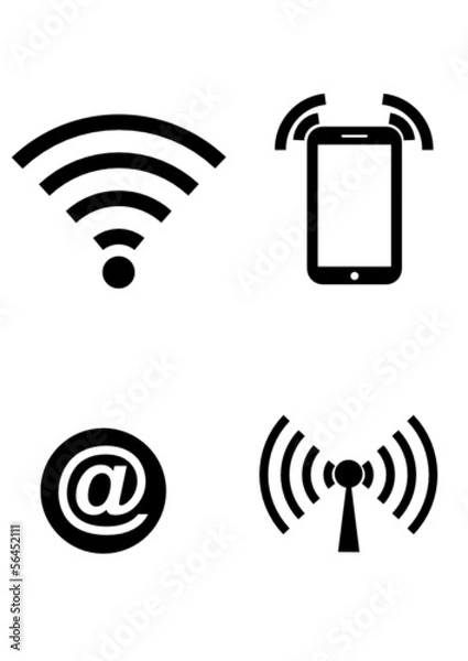 Obraz Funk und Webicons