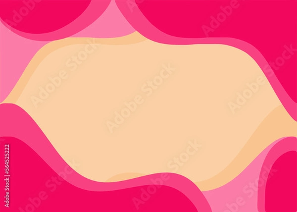 Fototapeta pink background, abstract vector illustration, with free space for writing