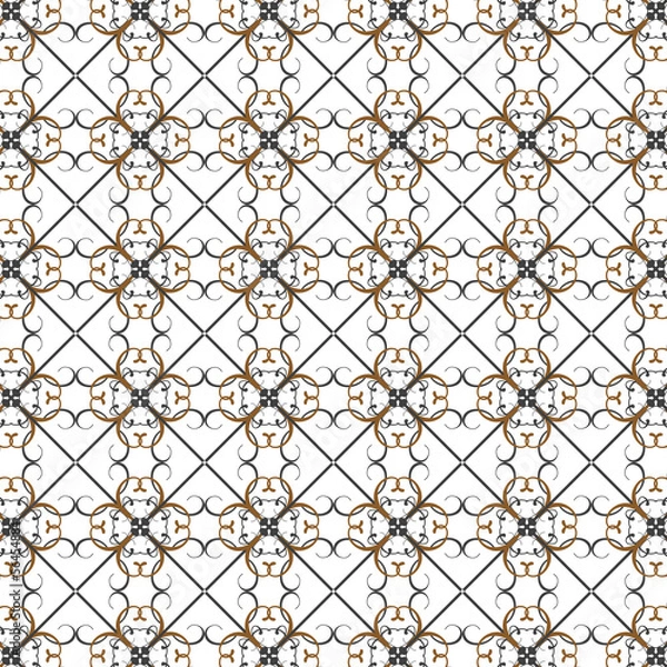 Fototapeta vintage wedding background with calligraphic elements