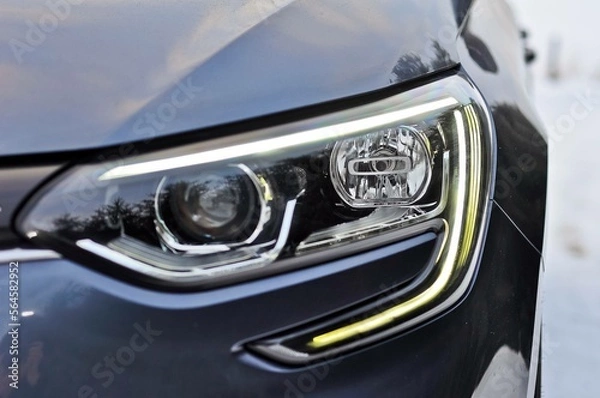 Fototapeta Modern LED headlight