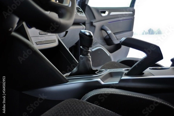 Fototapeta Car interior