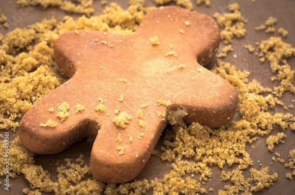 Obraz Brown Sugar with Clay Man-Shaped Moisturizer