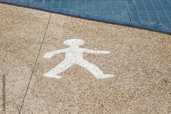 Obraz crossing sign,  