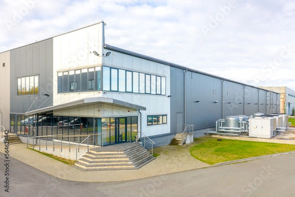 Fototapeta Tier III carrier neutral data center. Server rooms.	