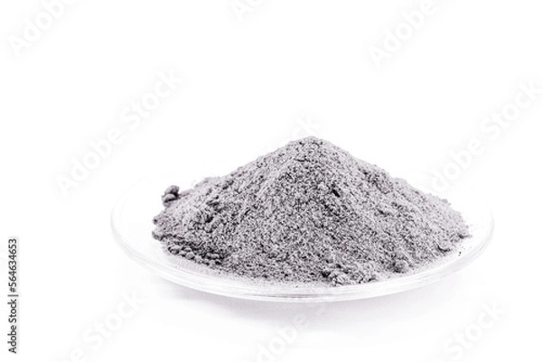 Fototapeta aluminum oxide or alumina, chemical compound of aluminum and oxygen, used in blasting to remove excess calcined coating and in parts made of metal.