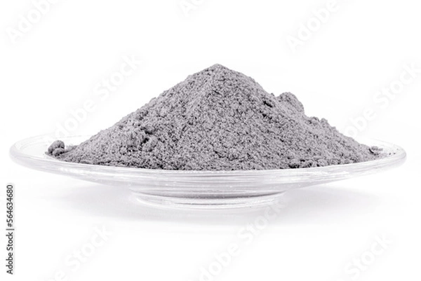 Fototapeta aluminum oxide or alumina, chemical compound of aluminum and oxygen, used in blasting to remove excess calcined coating and in parts made of metal.