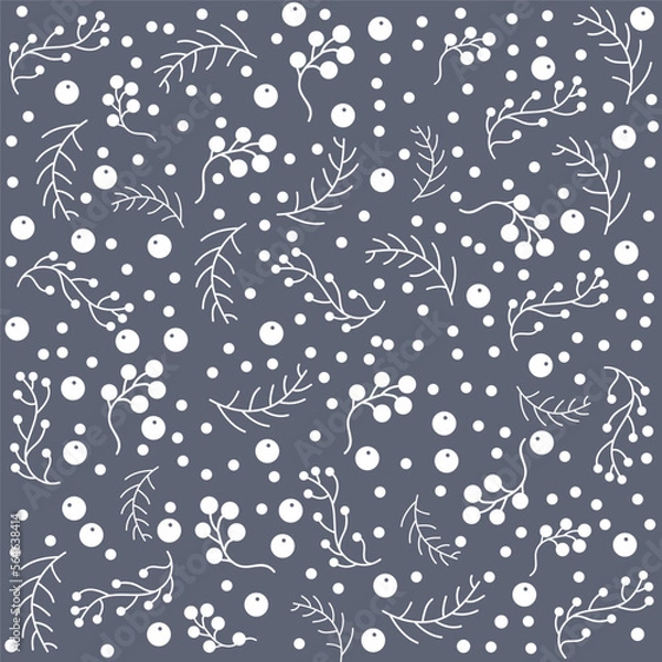 Fototapeta seamless pattern with berries