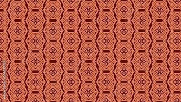 Fototapeta Ornamental Geometrical pattern - Bright Coloring – decorative illustrations,  textile, fabric, damask, wallpaper, desktop, cover, card