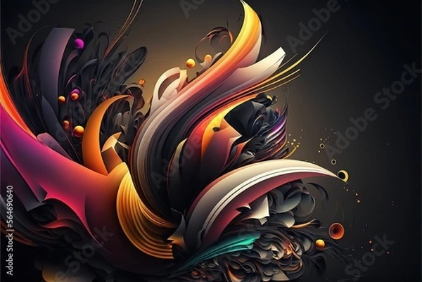 Fototapeta abstract background 2023