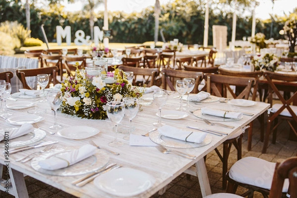 Fototapeta montaje de bodas