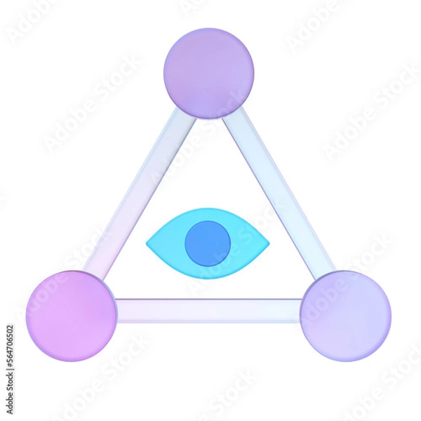 Fototapeta oracle 3d render illustration