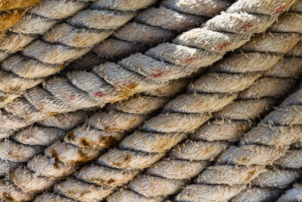 Obraz Seil - Bootsseil - Ankern