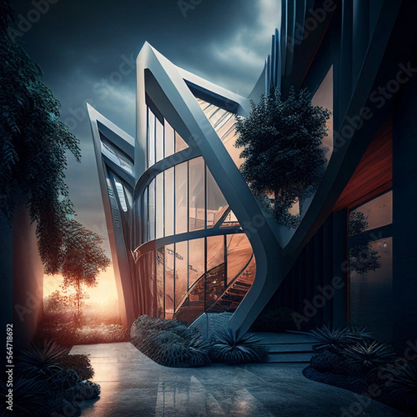 Fototapeta Modern Building 