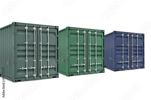 Fototapeta container ship