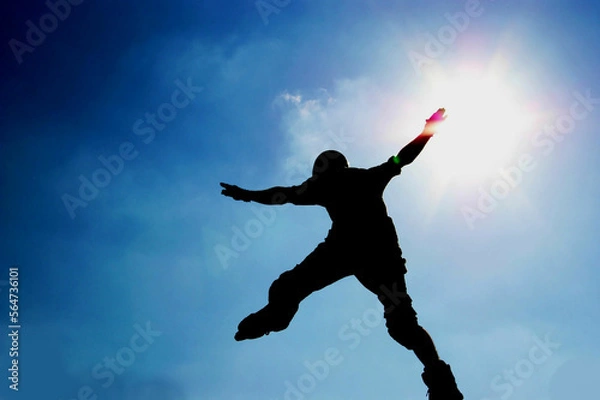 Fototapeta touch the sun