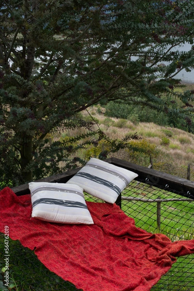 Obraz bench in the forest