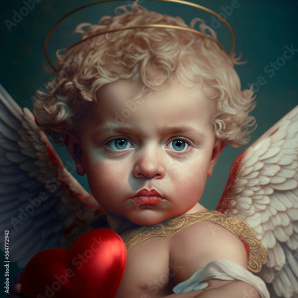 Obraz Cupid, AI, Generative, Generative AI