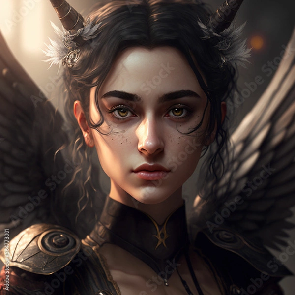 Obraz Cupid Reimagined, AI, Generative, Generative AI